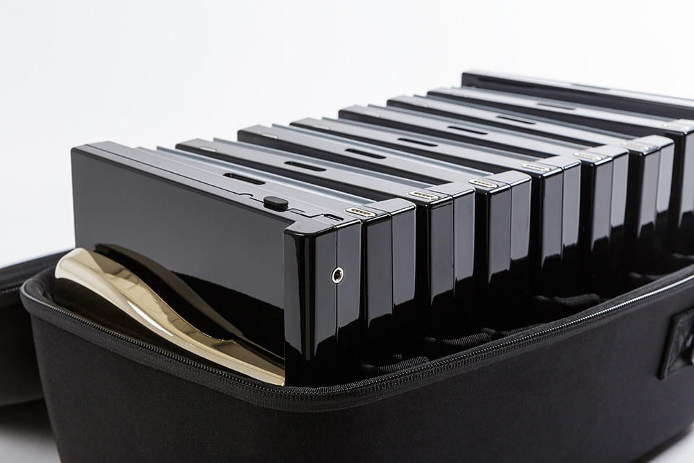 The Pocket Piano: A Full-Size Keyboard Made from Magnetically-Connecting  Segments - PocketPiano